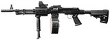 Pre-Owned DS ARMS RPDS *NEVER SHOT*, 7.62X39mm, 20.50" Barrel, 1 Link Set, 8 Drum Mags, Hard Case, Black 