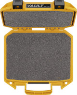 Pelican Vault V100, Small Equipment Case, With Foam, Yellow 