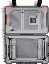 Pelican HC22 ATX Carry-On Hard-Sided Luggage, 22" Cabin Size, 30L Capacity, 360-Degree Wheels, TSA Combination Locking Latches, Charcoal Finish 