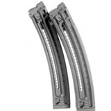 Blue Line GSG-16 22rd Twin Pack, .22 LR, 22 Rds, Magazine, Black 