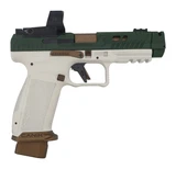 Canik TTI Combat, 9mm, 4.74" Ported Barrel, 18 Rds, w/ MeCanik MO3, Timberline 