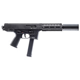 B&T GHM9 SD, 9mm, 4.30" Ported Barrel, 33 Rds, Integrated KH9 SD Suppressor, Black Anodized 