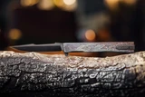 Ocaso Solstice, CPM S35VN Straight Back Blade, Flipper Liner Lock, Satin Finish, Anodized 