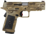 Wilson Combat Bulwark, 9mm, 4.00" Barrel, 15 Rds, Universal Optic Cut, Custom Desert Multicam Armor-Tuff 
