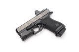 SLR Rifleworks Gen 6 G19 Short Magwell, 9mm, Flat Front Profile, 7075 Billet Aluminum, Black 