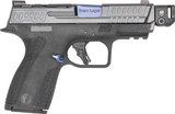 Smith & Wesson M&P Shield X Performance Center Compensator, 9mm, 4.10" Threaded Barrel, 15 Rds, Universal Optic Cut, Gray 