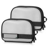 Savior Equipment PRO Core 11x7 Pouch, Hook Backing, 2-Pack, Black 