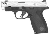 Smith & Wesson PC Bodyguard 2.0 Carry Comp, .380 ACP, 3.10" Ported Barrel, 10 Rds, 10/12 Rds, Silver/Black Two-Tone 