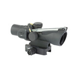 Trijicon Compact ACOG 2x20, Green RTR 9MM PCC Reticle, Dual Illuminated Fiber Optic & Tritium, Q-LOC Mount, Matte Black 