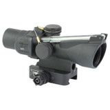 Trijicon Compact ACOG 2x20, Green RTR 9MM PCC Reticle, Dual Illuminated Fiber Optic & Tritium, Q-LOC Mount, Matte Black 