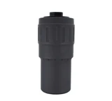 Stealth Additive Works Tisha, 5.56 NATO, 4.10" Overall Length, Inconel 718 Construction, 1.375x24 HUB Compatible, Black 