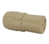 Stealth Additive Works Tisha, 5.56 NATO, 4.10" Overall Length, Inconel 718 Construction, 1.375x24 HUB Compatible, FDE 