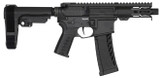 CMMG BANSHEE MK4, .22 LR, 4.5" Barrel, 25 Rds, Armor Black 