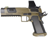 Stealth Arms Platypus Comp w/ Holosun 507 Pro Max, 9MM, 5.00" Compensated Barrel, 17 RDs, Magpul Flat Dark Earth 