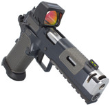 Stealth Arms Platypus Comp w/ Holosun 507 Pro Max, 9MM, 5.00" Compensated Barrel, 17 RDs, Black / Polished Steel 