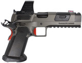 Stealth Arms Platypus Comp w/ Holosun 507 Pro Max, 9MM, 5.00" Compensated Barrel, 17 RDs, Tungsten / USMC Red 