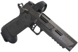 Taran Tactical Innovations JW3 Combat Master, 9MM, 5.40" Island Barrel, 20 RDs, Optic Ready, DLC Black / Bronze 