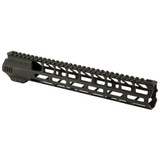 LanTac Spada Free Float Handguard, 12.5", M-LOK, Anodized Black 
