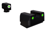 Rival Arms RA2B231G, Night Sights, Green Tritium, White Outline Front, Black Outline Rear 