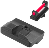 TruGlo FO PRO CZ SP-01 Set, Fiber Optic, Black 