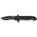 Columbia River Knife & Tool M16-14SFG, Special Forces, 3.875" Blade, Black G10 Handle, Titanium Nitride Finish 