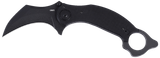 CRKT DU Hoc Deadbolt, 3.62" Blade, Black G10 Handle 