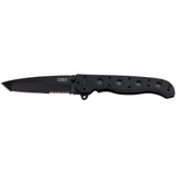 Columbia River Knife & Tool M16-10KZ, 3" Folding Knife, Black Zytel 