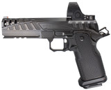 Tailored Arms Torch DS 1911 w/ Trijicon SRO 2.5 MOA, 9MM, 5.00" V6-Ported Bull Barrel, 17 RDs, Satin Black DLC 