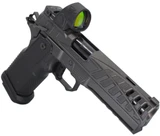 Tailored Arms Torch DS 1911 w/ Trijicon SRO 2.5 MOA, 9MM, 5.00" V6-Ported Bull Barrel, 17 RDs, Satin Black DLC 