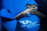 Tailored Arms Torch DS 1911 w/ Trijicon SRO 2.5 MOA, 9MM, 5.00" V6-Ported Bull Barrel, 17 RDs, Satin Black DLC 
