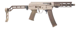 CNC FIREARMS CNCDOUBLEDOWN Omega 9 Low Blackjack, 9MM, 9.00" Threaded Barrel, Flat Dark Earth Cerakote 