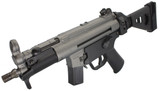 Heckler & Koch SP5K-PDW, 9MM, 5.83" Threaded Barrel, 10 RDs, Gray 