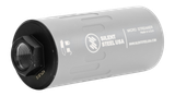 Silent Steel USA Micro Streamer, Direct Thread Suppressor, 5/8x24 Mount, Black 