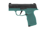 Sig Sauer P365X Bama Breeze, 9MM, 3.10" Barrel, 12 Rds, Optic Ready, Teal/Black 