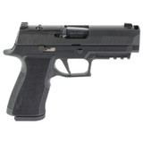 Sig Sauer P320 XTEN Comp, 10MM, 3.80" Compensated Barrel, 10 Rds, Optic Ready, Black Nitron 