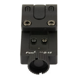 Fenix ALG-15 Picatinny Rail Mount, Rotary Knob Tighten, Anodized Black 