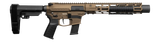 CMMG Zeroed Banshee MkG, 45 ACP, 6.50" Threaded Barrel, 13 Rds, Suppressor Ready, Midnight Bronze Cerakote 