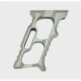 Tyrant CNC Halo Minivert Grip M-Lok, Mini Vertical Grip, Gray 