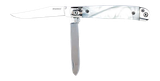 RUKO 420A Trapper, White Pearl Folding Knife 