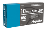 Aguila 10mm Auto JHP, 180 Grain, Jacketed Hollow Point, 50 Rds 