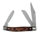 Rynoblade Knives RUK0071, 440A Stainless Steel Blades, Pakawood Handle 