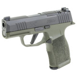 Sig Sauer P365X Fortunate Son, 9MM, 3.10" Barrel, 12 Rds, Optic Ready, Two-Tone Green/Black 
