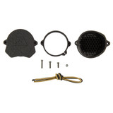 One Hundred Concepts ScopeCap Pro, 52MM Scope Cover, Flip-Up Kill Flash, Matte Black 