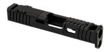 Zaffiri Precision IBS Slide for Glock 43X, RMSC Optic Cut, Black 