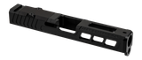 Zaffiri Precision ZPS3 G19 Slide, Optic Cut, Black 