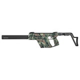 Kriss Vector CRB, 9MM, 16.00" Threaded Barrel, 10 Rds, Folding Stock, Cerakote Ironwood Delta Camo 