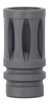 JE Machine Tech TS-FH3B, A2 Birdcage Flash Hider, .308/7.62, 5/8x24 Threads, Steel, Black Finish 