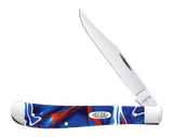 Case Patriotic Kirinite Slimline Trapper, Folding Knife 