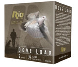 Rio Dove Load High Velocity, 12 Gauge, 2.75" Shells, 1 1/8 oz #8 Shot, 250 Rds Case 
