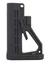 JE Machine Tech Skeleton A-Frame Stock, Adjustable Mil-Spec Polymer, Black 